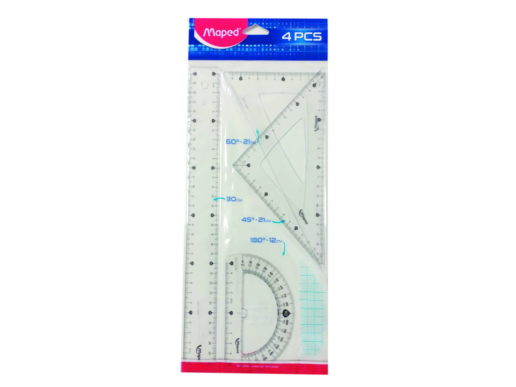 Maped Equerre Géométrique Practica 35cm - 45° | Librairie De France