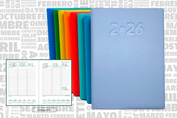 Agenda ABZ Classic Medium 211 Semanal