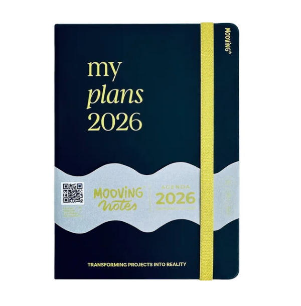 Agenda Mooving Notes Semanal Cosida - Imagen 2
